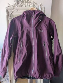 Rab Womens Size 14 Kangri Gore-Tex Jacket in Purple