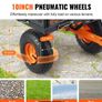 Heavy Duty Garden Dump Cart  880 lb Capacity Yard Wagon with Removable Sides & Easy Tip Function Image 4
