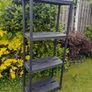Garden shelving unit 140cm H 3x Trofast boxes and 2x planter boxes 15e for the lot Image 2