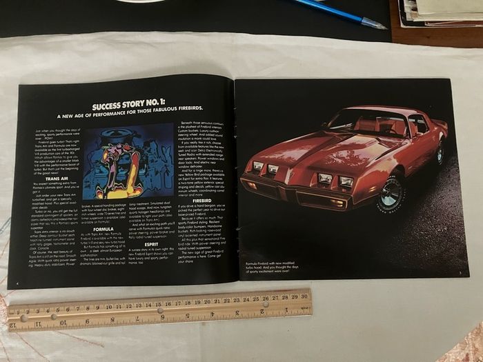 Car brochures. USA and Canada of USA manufacturers. GM, Ford etc.