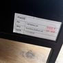 Black metal TV stand Image 8
