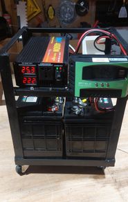 4000w inverter/24v Battery pack+ Solar charge controller