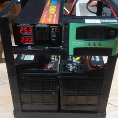 4000w inverter/24v Battery pack+ Solar charge controller