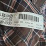 mens MASSIMO DUTTI check shirt brown tartan 100% cotton Size XXL double extra large Image 10