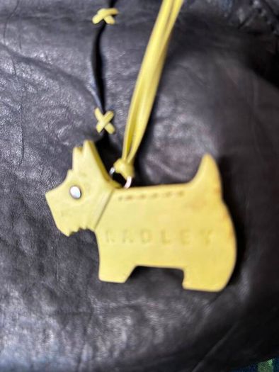 Radley Handbag Black & Yellow