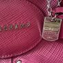 Longchamp cross body bag deep purple leather Longchamp maroon leather bag mid size Image 3