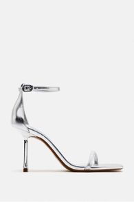 Zara Metallic Heels