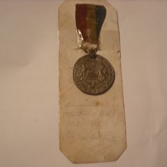 a city of belfast  1st war medal coat  of arms 1914 -1918