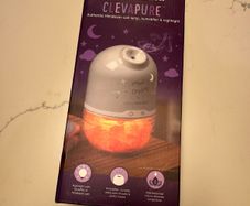 Himalayan salt lamp, humidifier & nightlight