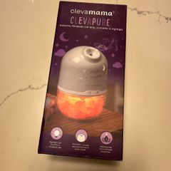 Himalayan salt lamp, humidifier & nightlight