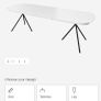 BoConcept extendable dining table with 6 chairs used Image 8