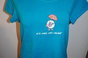 Mountain Warehouse Blue Ladies T-shirt Perfect condition size UK16 EU44 Postage included