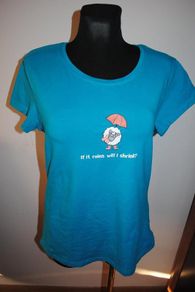 Mountain Warehouse Blue Ladies T-shirt Perfect condition size UK16 EU44 Postage included