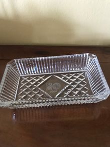 Waterford Crystal Serving/ Trinket Tray