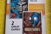 Broken Sword 1 &amp; 2 pc Dvd rom games Original