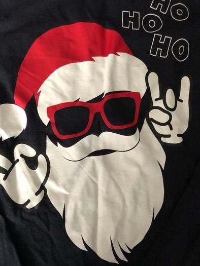 Christmas top t shirt long sleeve 8-10 y jumper alternative