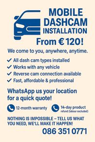 Dashcam Installation