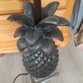 bronze effect pineapple lamp Image 2