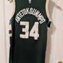 Authentic Lakers Statement Edition Milwaukee Bucks #34 Jersey nike small NBA Image 3
