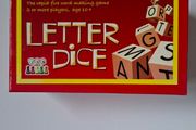 Board Game Letter Dice