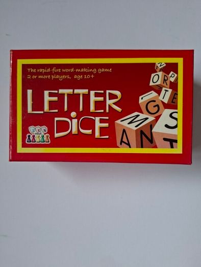 Board Game Letter Dice