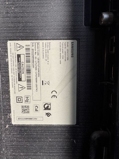 samsung TV 55'