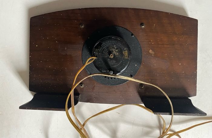 art deco clock Tested & Working