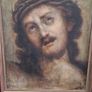 Italian school 18th century oil painting Christ with Crown of Thorns framed Image 2