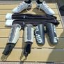 Addidas football boots, shin guards and socks. Image 2