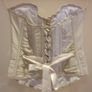 Ivory Corset with ribbon detail Image 2