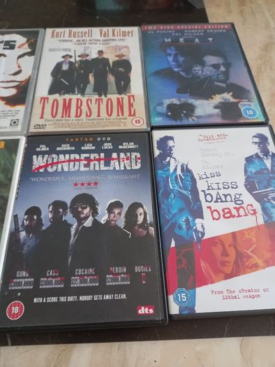Val Kilmer DVD Collection Bundle Top Gun The Doors Willow Tombstone The Saint