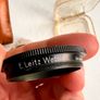 Leica Leitz  Push-on  & Screw On Yellow Filter - Black Mount - Mint - Orig Case Image 4