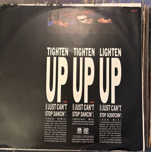 Wally Jump Jr Tighten Up Original 1987 UK 12 inch Vinyl
