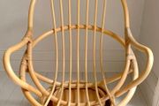 mid century swivel chair