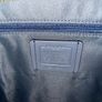 Bnwt Coach Turnlock Bag In Navy Image 4