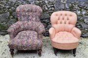 Vintage pair of armchairs
