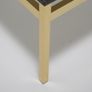 Vintage Square Brass and Black Granite Top Coffee Table, 1970s Image 7