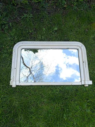 Victorian overmantle mirror