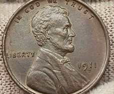 USA United States 1911 D Lincoln Wheat Penny Cent Beautiful Uncirculated