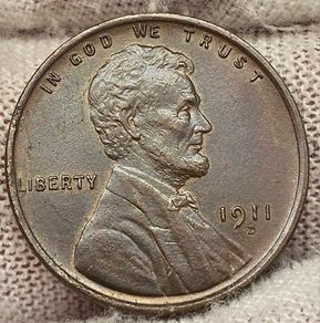 USA United States 1911 D Lincoln Wheat Penny Cent Beautiful Uncirculated