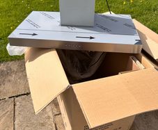 Brand new stainless steel extractor fan