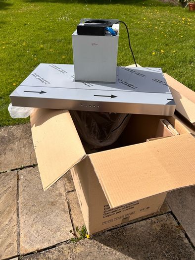 Brand new stainless steel extractor fan