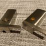 Two metal headshells for Lenco L59/L70 turntables record player Goldring Image 2