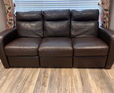 Premium 3 seater leather sofa