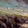 Original Coastal Scene Oil On Canvas Image 4