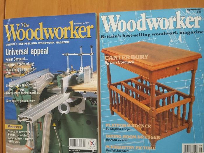 Woodworking magazines