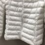 B, Style White Lace Puffer Jacket Size 10 Image 4