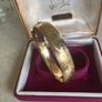 Vintage 9ct  Metal Core Floral Bangle/Braclet 1970's Image 3
