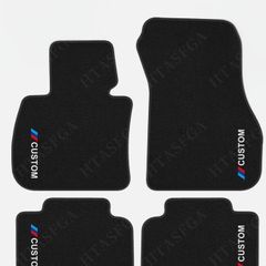 Quality Velour Car Floor Mats custom logo