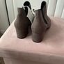 ankle boots H&M grey suede effect boots size 40 Image 3